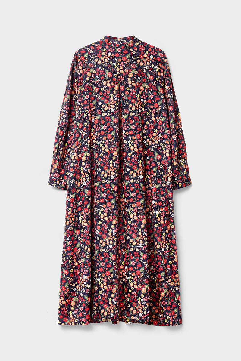 Mariel Floral Print Cotton Dress