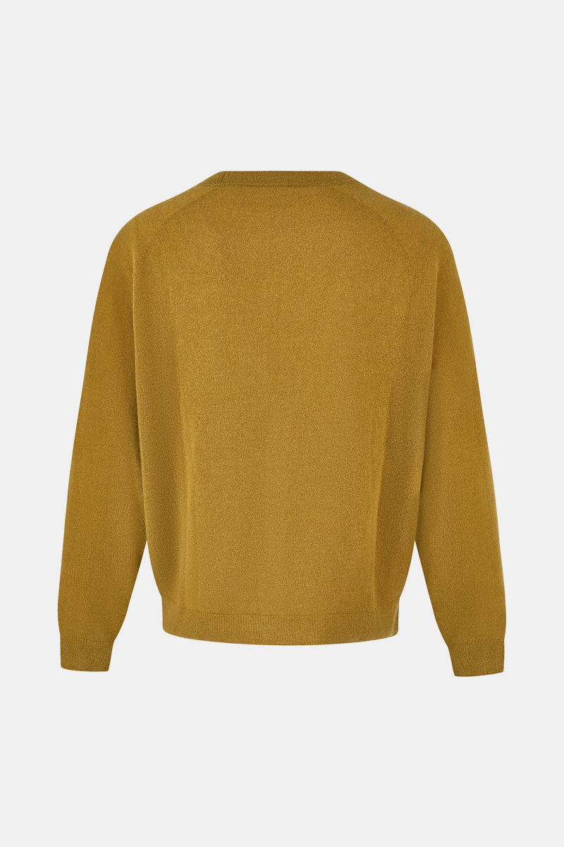 Meleri Silk & Cashmere Olive Cardigan