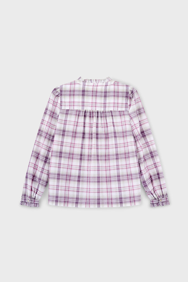 Mina Check Cotton Shirt