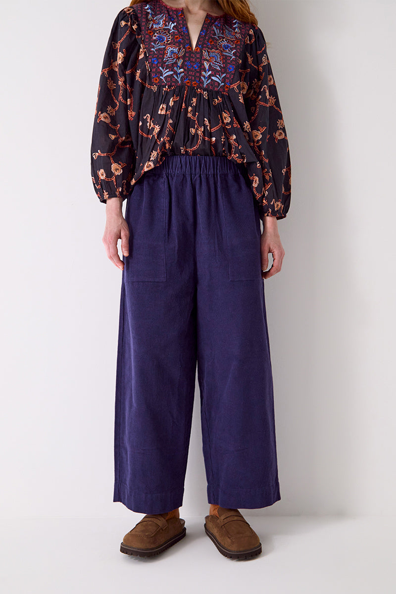 Natalie Cord Trousers Navy