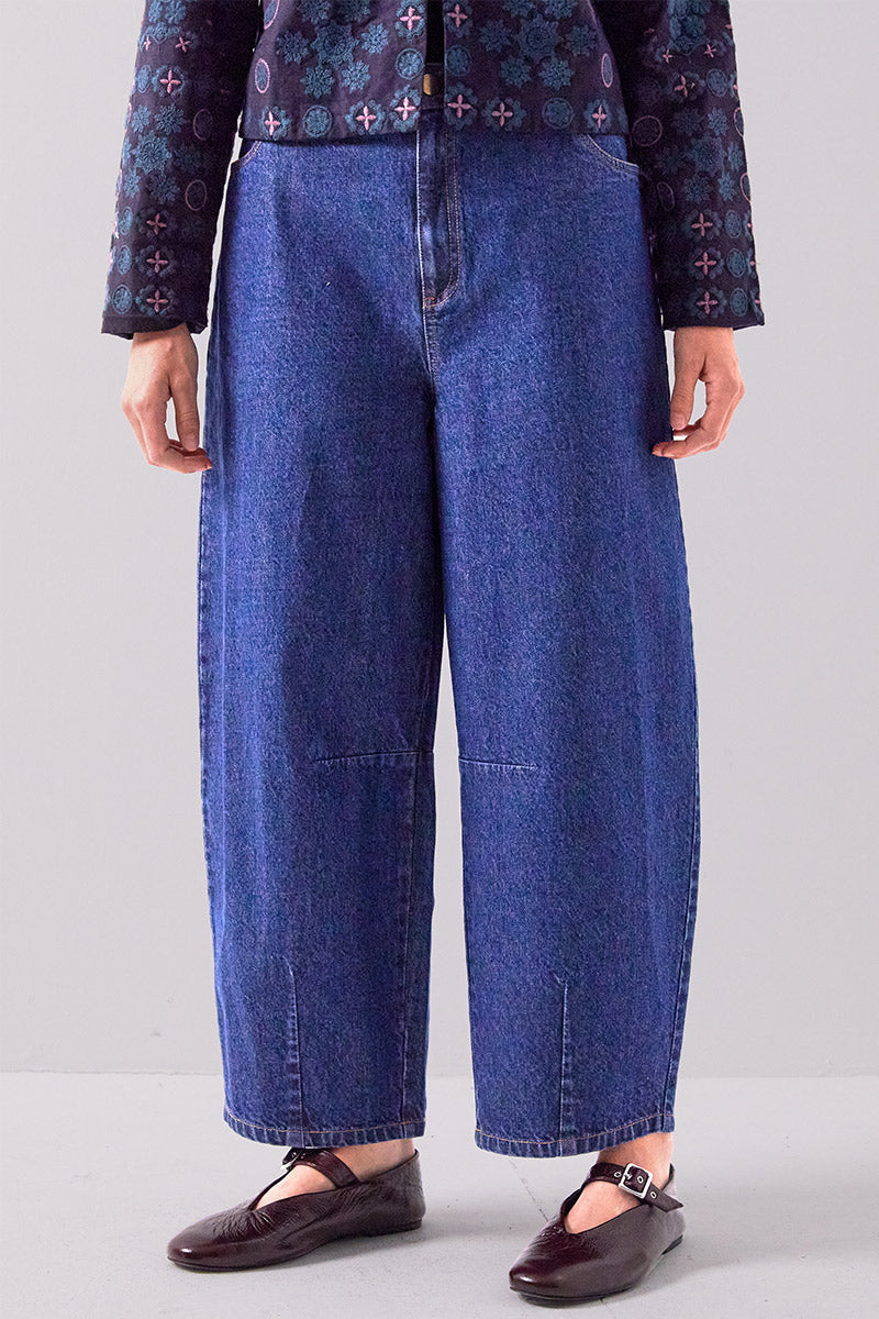 Ozla Denim Barrel Trouser