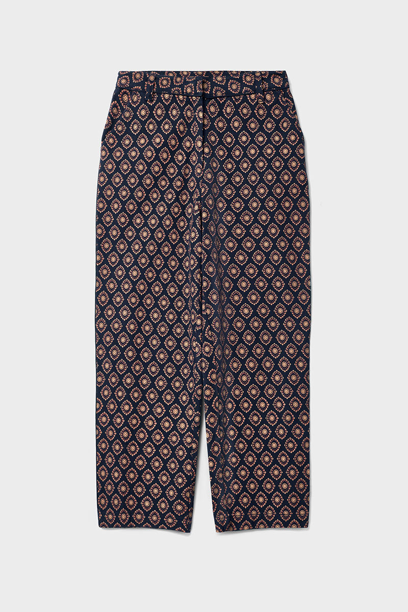Pheba Printed Cotton Twill Trouser