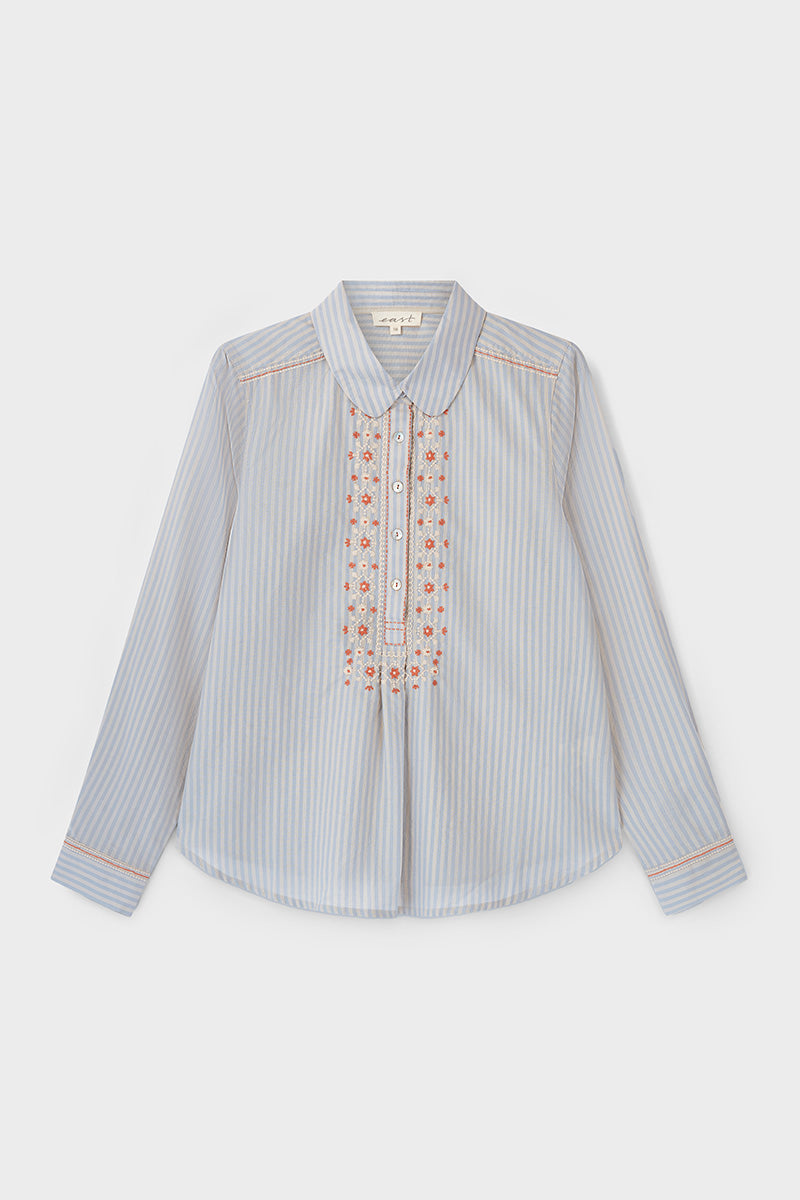 Piper Striped Cotton Shirt