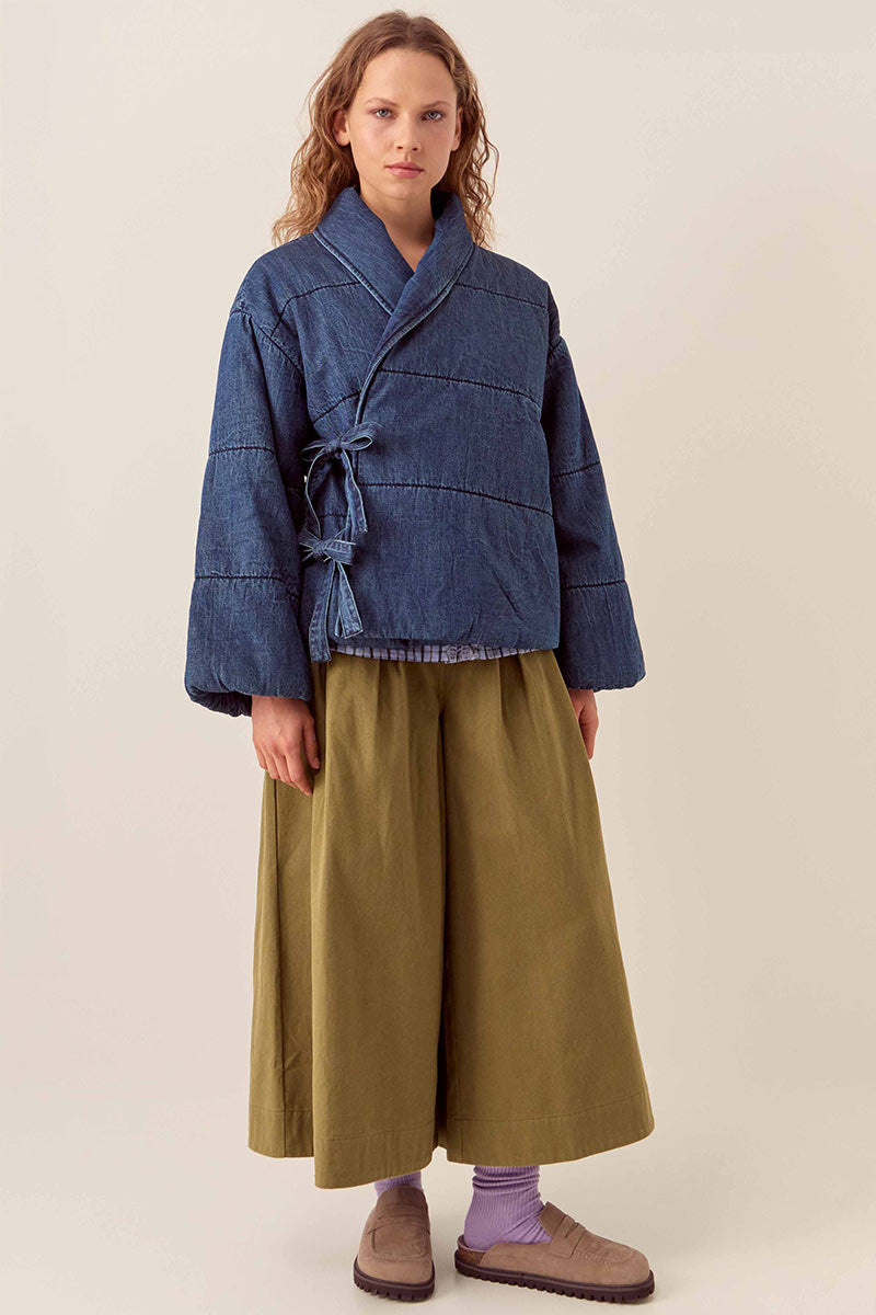 Reyna Denim Padded Jacket