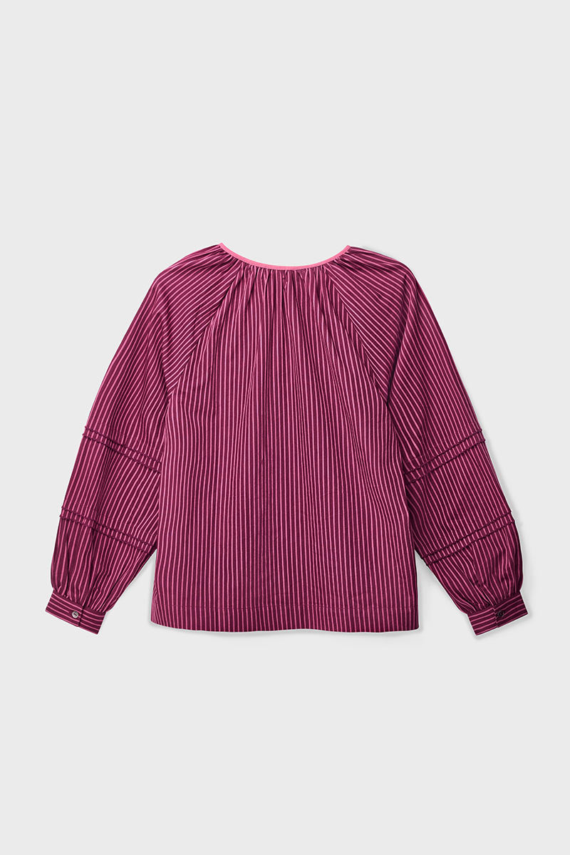 Sereni Striped Cotton Shirt
