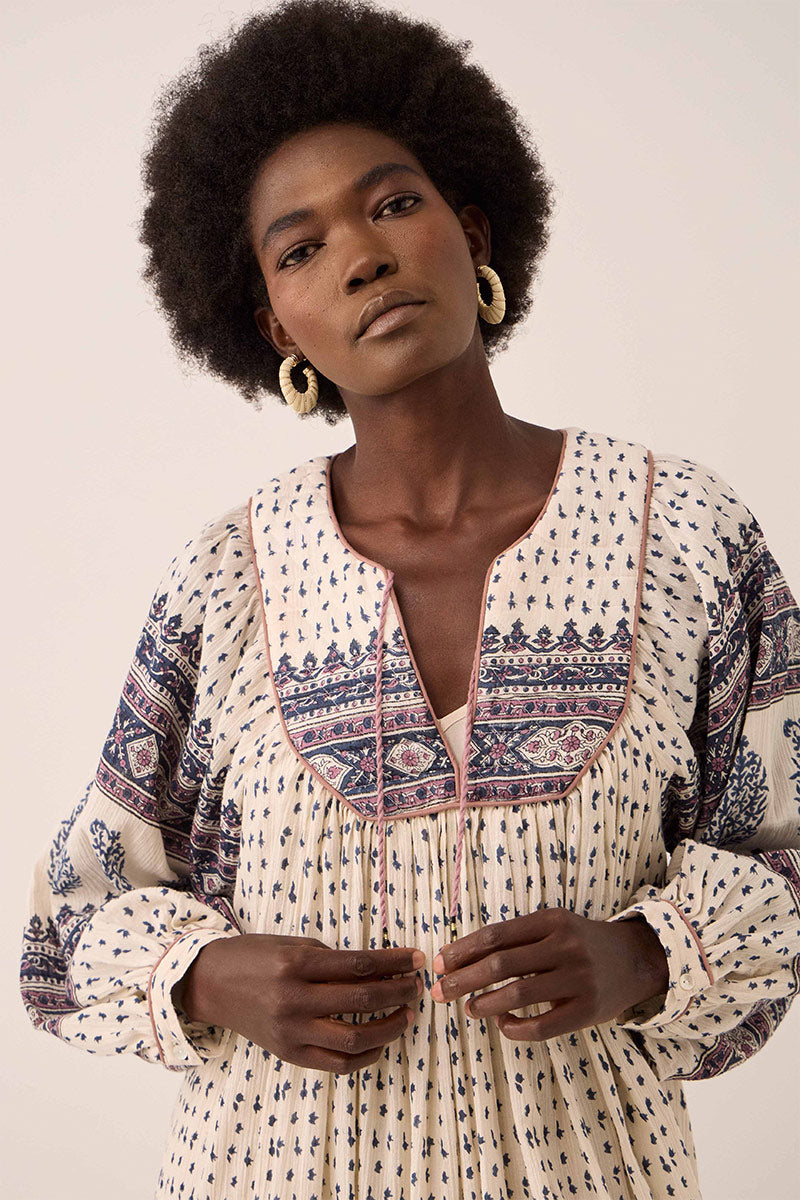 Tilly Crinkle Cotton Dress