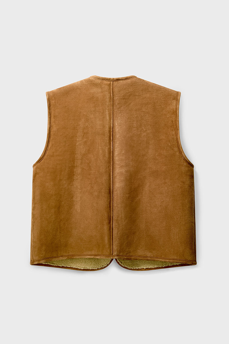 Zohra Suede Reversible Vest