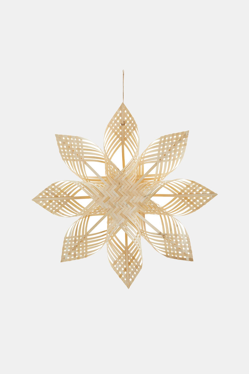 Hanging Bamboo Star
