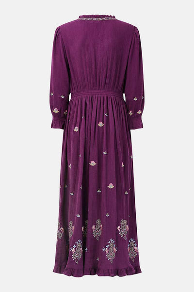 Anne Embroidered BCI Cotton Dress