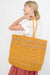 Ariana Yellow Raffia Oversized Bag by Camalya
