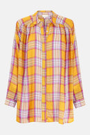 Front of Sunshine Cotton Plaid Yarn Dyed Shirt by East.co.uk