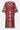 Front of Reva Sangria BCI Cotton Embroidered Dress by East.co.uk
