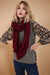 Brant Russet Red Fine Lambswool Scarf by East.co.uk